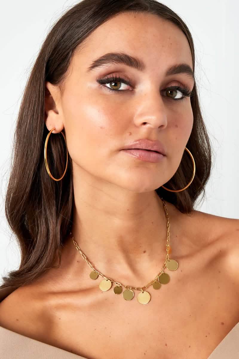 basic hoops mediumWomen's jewelry/Earrings/Hoop EarringsLovirea