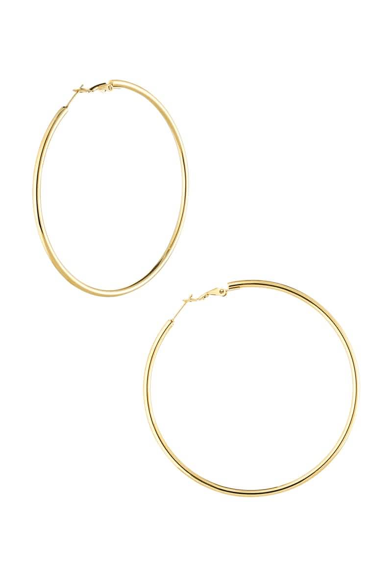 basic hoops mediumWomen's jewelry/Earrings/Hoop EarringsLovirea