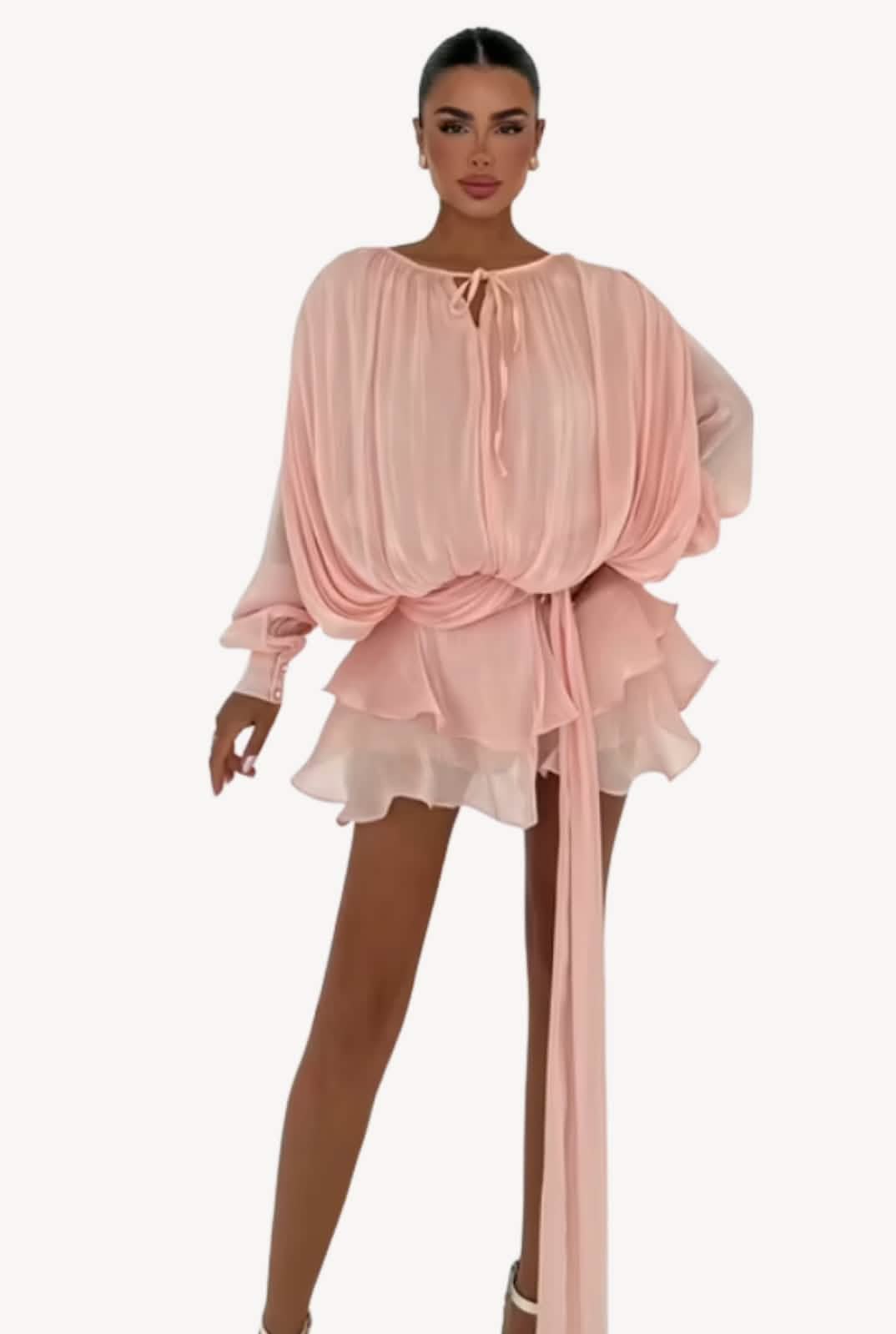 Draped Ruffle SashLovirea