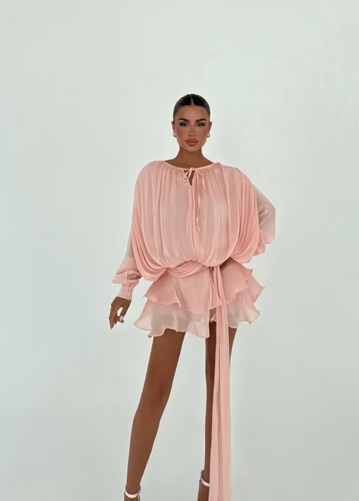 Draped Ruffle SashLovirea