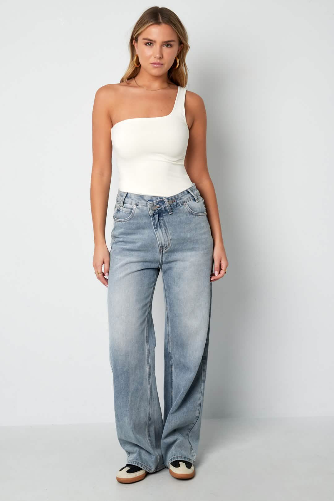 One shoulder body basicClothes/Body Shapewear/Shapewear BodysuitLovirea