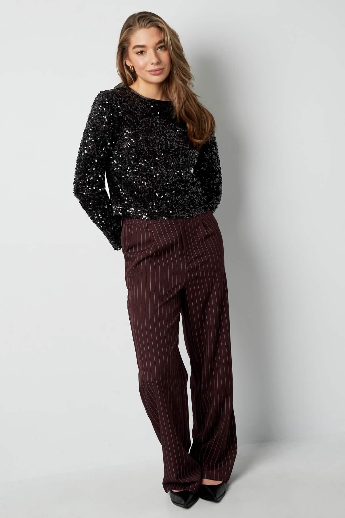 Party top with sequinsClothes/Women's Tops/Long sleeve topsLovirea