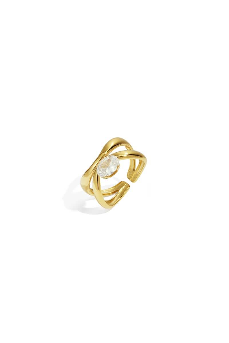 Stainless Steel Gemstone RingsWomen's jewelry/Rings/Gemstone RingsLovirea