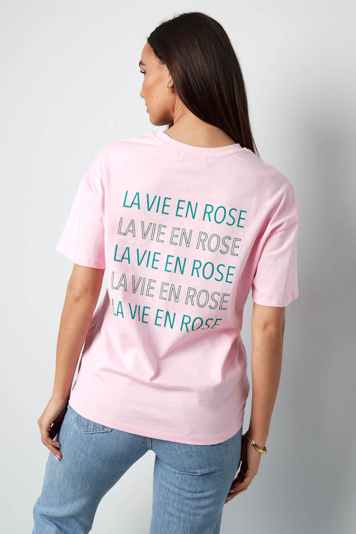 T-shirt la vie en rose - dark grayClothes/Women's Tops/T-shirtsLovirea