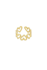 twisted love ring