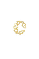 twisted love ring