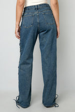 Laced Up Jeans