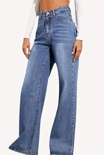 Indigo Flare High-Rise Jeans Lovirea
