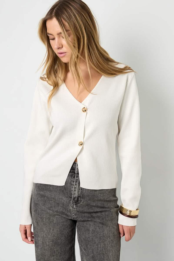 A Symetric CardiganClothes/Women's knitwear/Knit cardiganLovirea