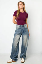 Balloon pantsClothes/Women's denim/Denim pantsLovirea