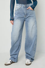 Balloon pantsClothes/Women's denim/Denim pantsLovirea