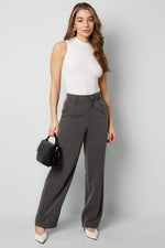 Basic body high neckClothes/Women's denim/Denim overalls & jumpsuitsLovirea