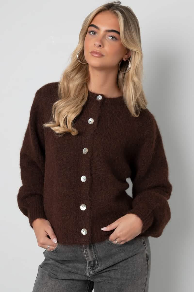 Cardigan KnitClothes/Women's knitwear/Knit cardiganLovirea