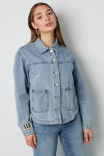denim blouseClothes/Women's denim/Denim Jackets & CoatsLovirea