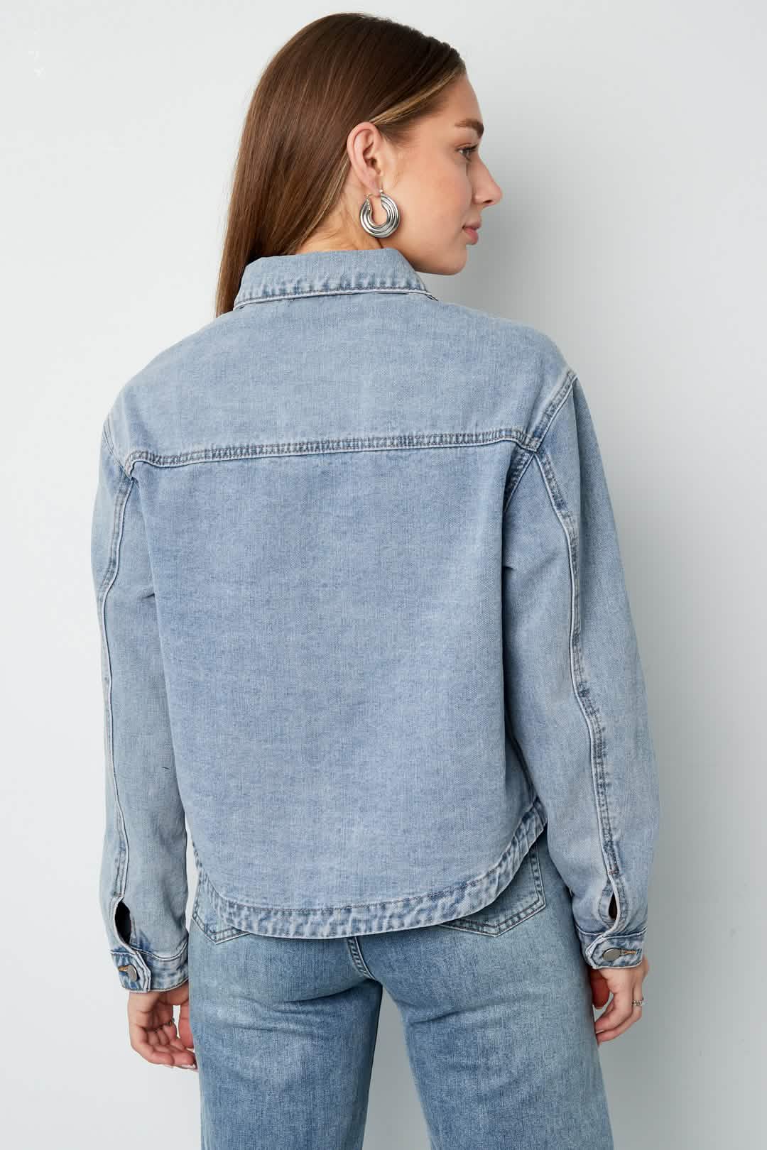 denim blouseClothes/Women's denim/Denim Jackets & CoatsLovirea