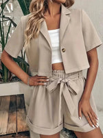 Elegante blazer en shortsLovirea