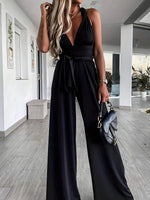 Elegante zwarte jumpsuitLovirea