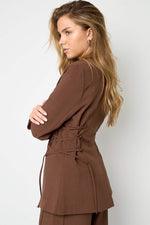 Fitted Blazer LacedClothes/Women's suit/Ladies' suit setLovirea