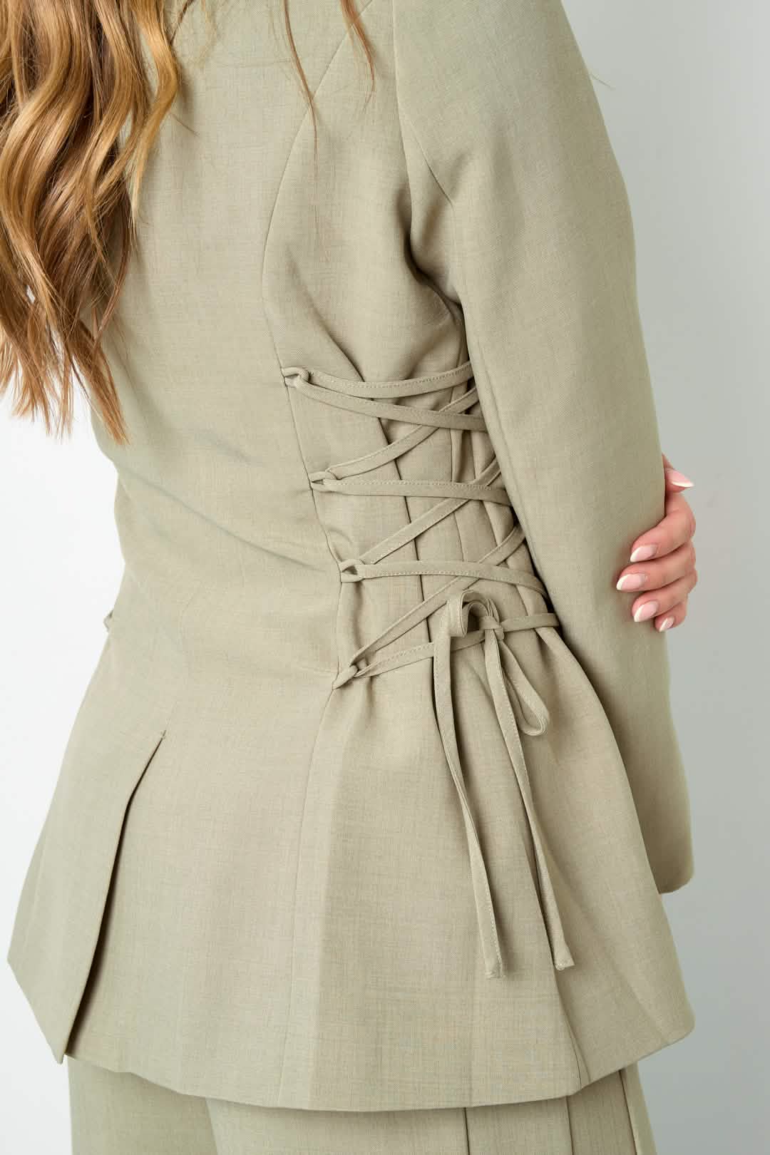 Fitted Blazer LacedClothes/Women's suit/Ladies' suit setLovirea