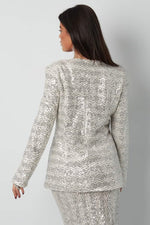 Glitter blazerClothes/Women's suit/Ladies' suit setLovirea