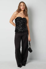 Glitter Corset TopClothes/Women's Tops/Sleeveless topsLovirea