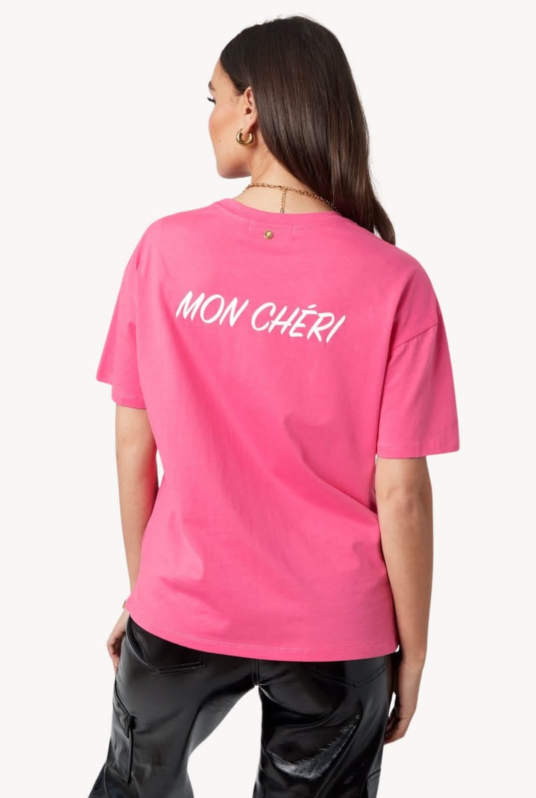 Heart Embroidery Oversized TeeLovirea