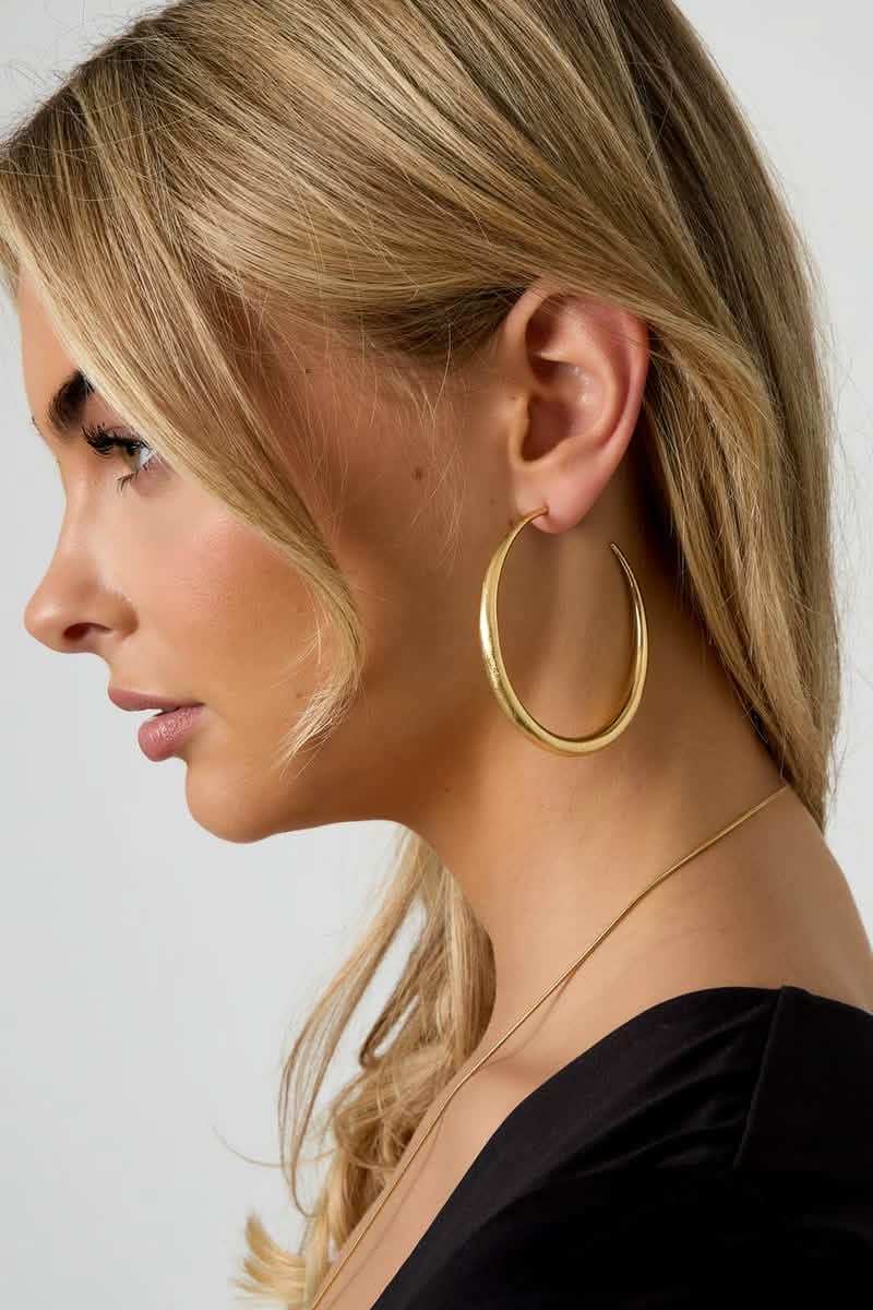 Hoop Earrings circle Casual