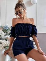 off - shoulder coördinatiesetLovirea