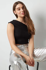 One shoulder classic topClothes/Women's Tops/Sleeveless topsLovirea