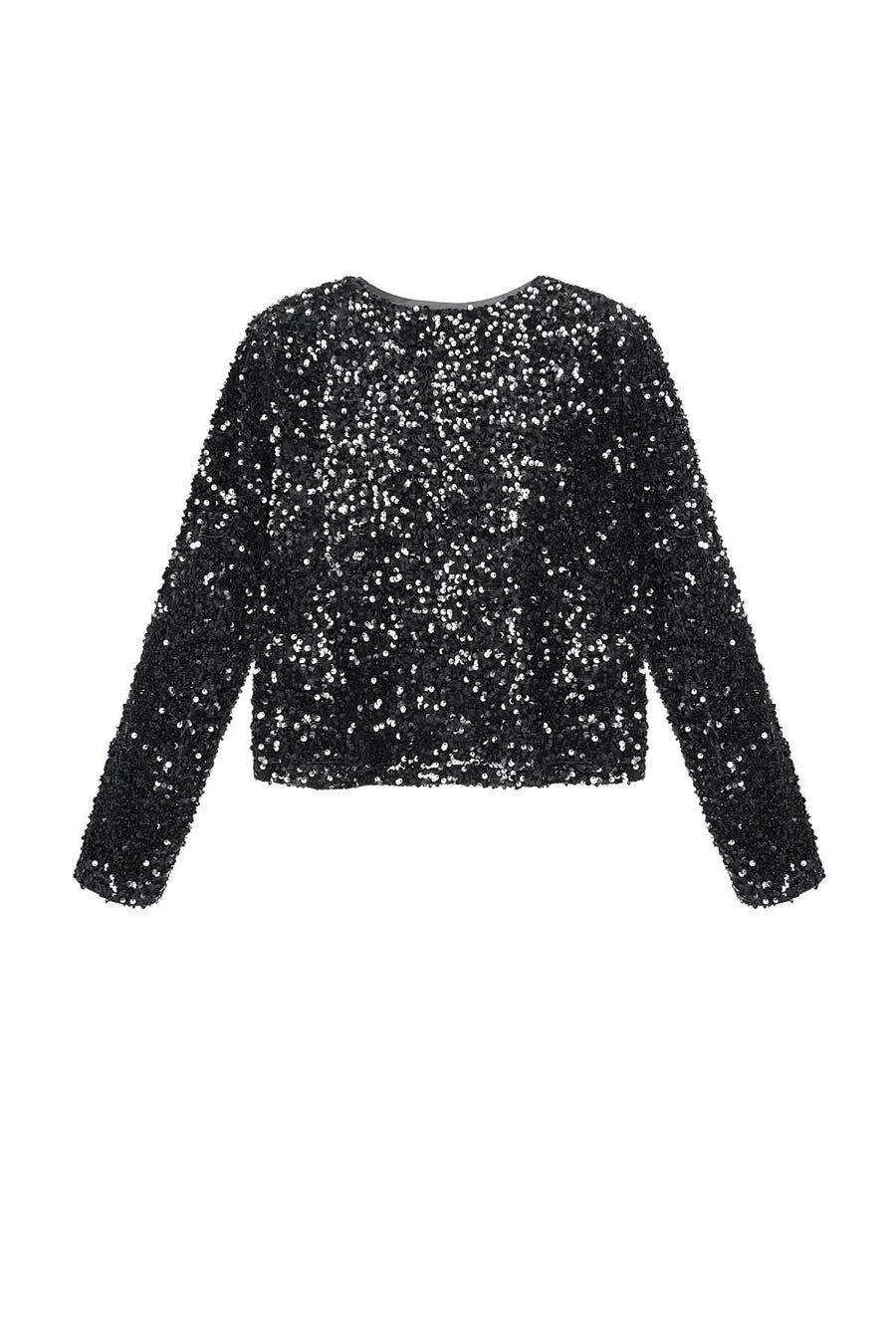 Party top with sequinsClothes/Women's Tops/Long sleeve topsLovirea