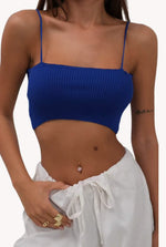 Ribbed Cami Crop TopLovirea