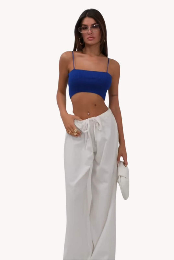 Ribbed Cami Crop TopLovirea