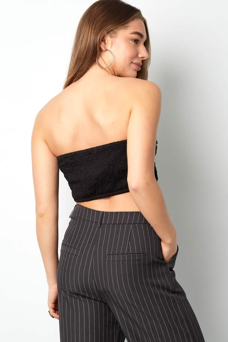 Roses bandeau topClothes/Women's Tops/Sleeveless topsLovirea