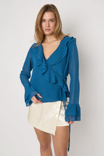 Ruffle Me LongsleeveClothes/Women's Tops/Long sleeve topsLovirea
