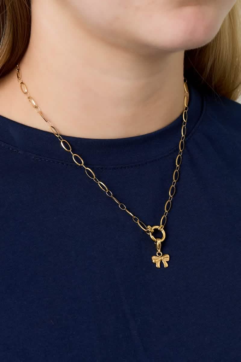 Simple lock necklaceWomen's jewelry/Necklaces/Chain NecklacesLovirea