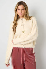 Soft Trendy cardiganClothes/Women's knitwear/Knit cardiganLovirea