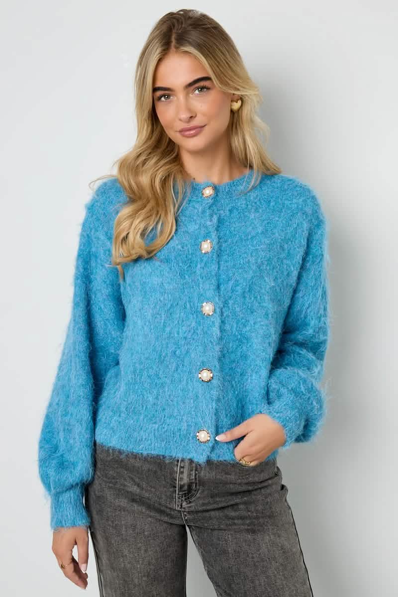 Soft Trendy cardiganClothes/Women's knitwear/Knit cardiganLovirea