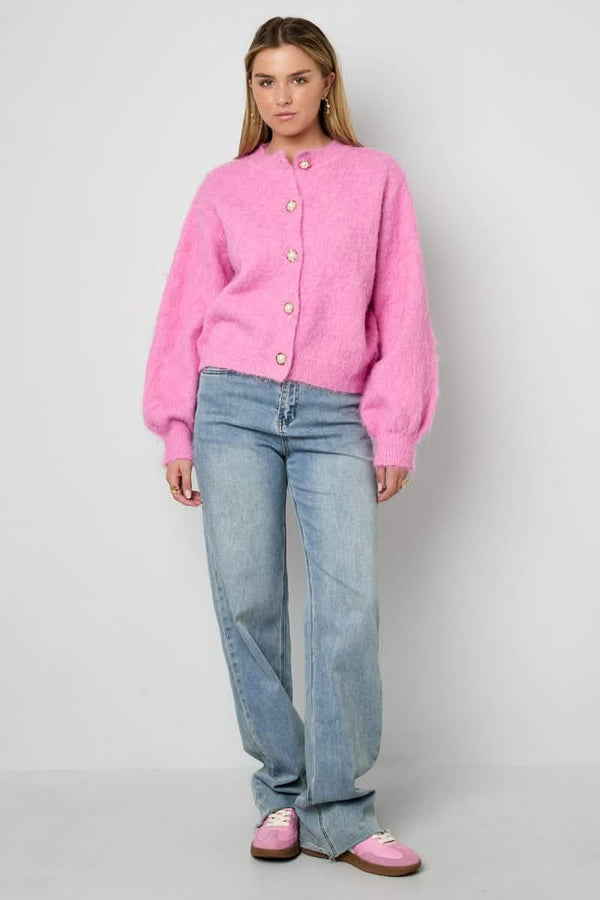 Soft Trendy cardiganClothes/Women's knitwear/Knit cardiganLovirea