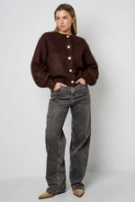 Soft Trendy cardiganClothes/Women's knitwear/Knit cardiganLovirea