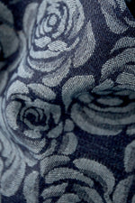 Spijkerbroek met Rozenprint en Rechte PijpenJeans met bloemenprintLovirea