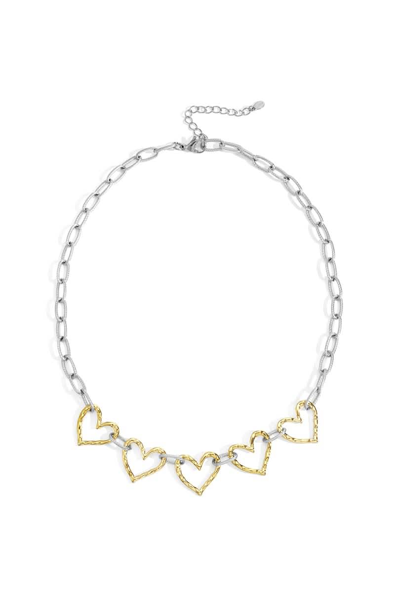 Stainless Steel Chain Necklaces Heart Casual Daily Simple Series Women's jewelryWomen's jewelry/Necklaces/Chain NecklacesLovirea