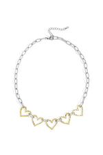 Stainless Steel Chain Necklaces Heart Casual Daily Simple Series Women's jewelryWomen's jewelry/Necklaces/Chain NecklacesLovirea