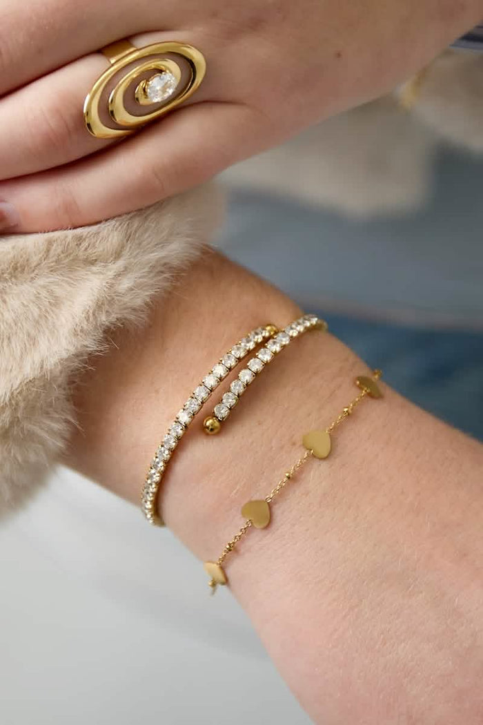 Stainless Steel Cuff Bracelets circle