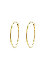 Stainless Steel Hoop Earrings Geometric Casual Daily Simple Series Women's jewelryWomen's jewelry/Earrings/Hoop EarringsLovirea