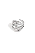 Stainless Steel Statement Rings lines Casual Daily Simple Series Women's jewelryWomen's jewelry/Rings/Statement RingsLovirea