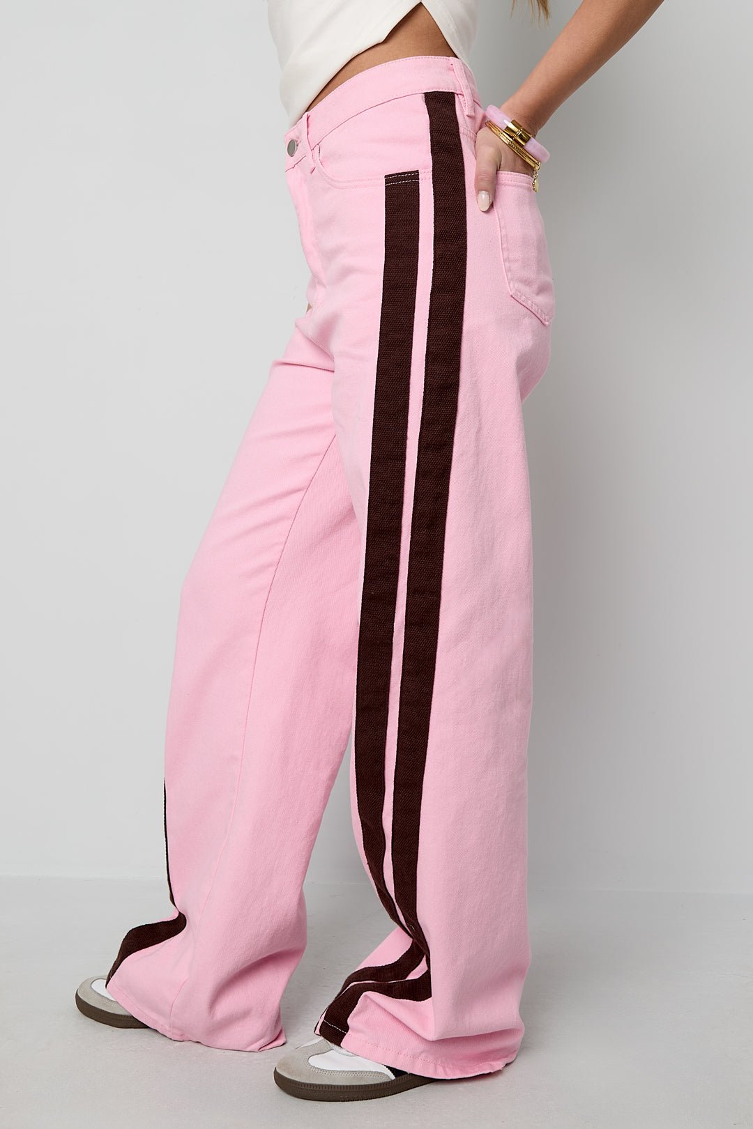 Statement Stripe JeanWomen's denimLovirea