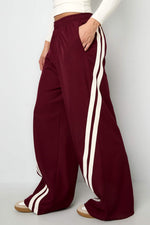 Striped trousersClothes/Women's Bottoms/Straight pantsLovirea