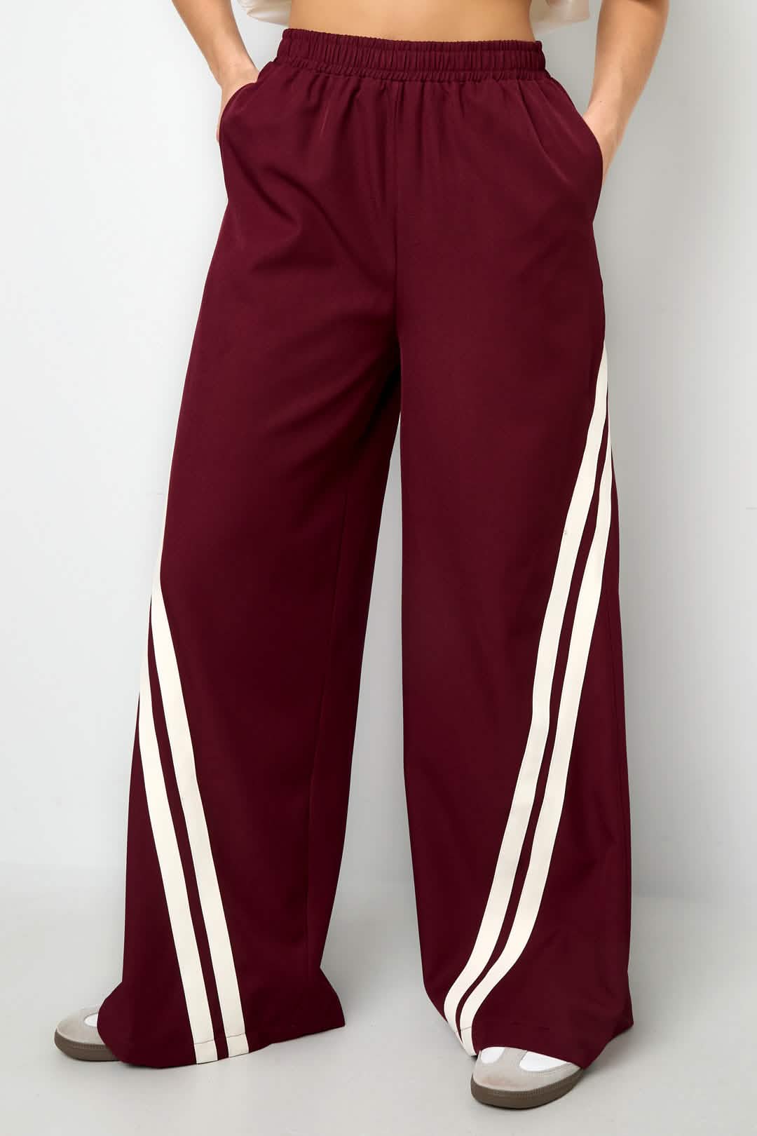 Striped trousersClothes/Women's Bottoms/Straight pantsLovirea