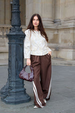 Striped trousersClothes/Women's Bottoms/Straight pantsLovirea