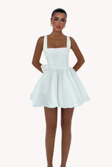 Structured Skater Mini Jurk